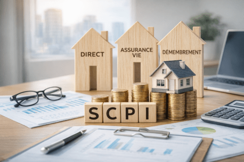 Investir en SCPI direct assurance vie demembrement gestion patrimoine Lyon